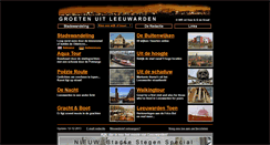 Desktop Screenshot of groetenuitleeuwarden.nl